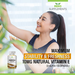 Reko Triple Omega 3-6-9 Nutritional Information and Ingredients