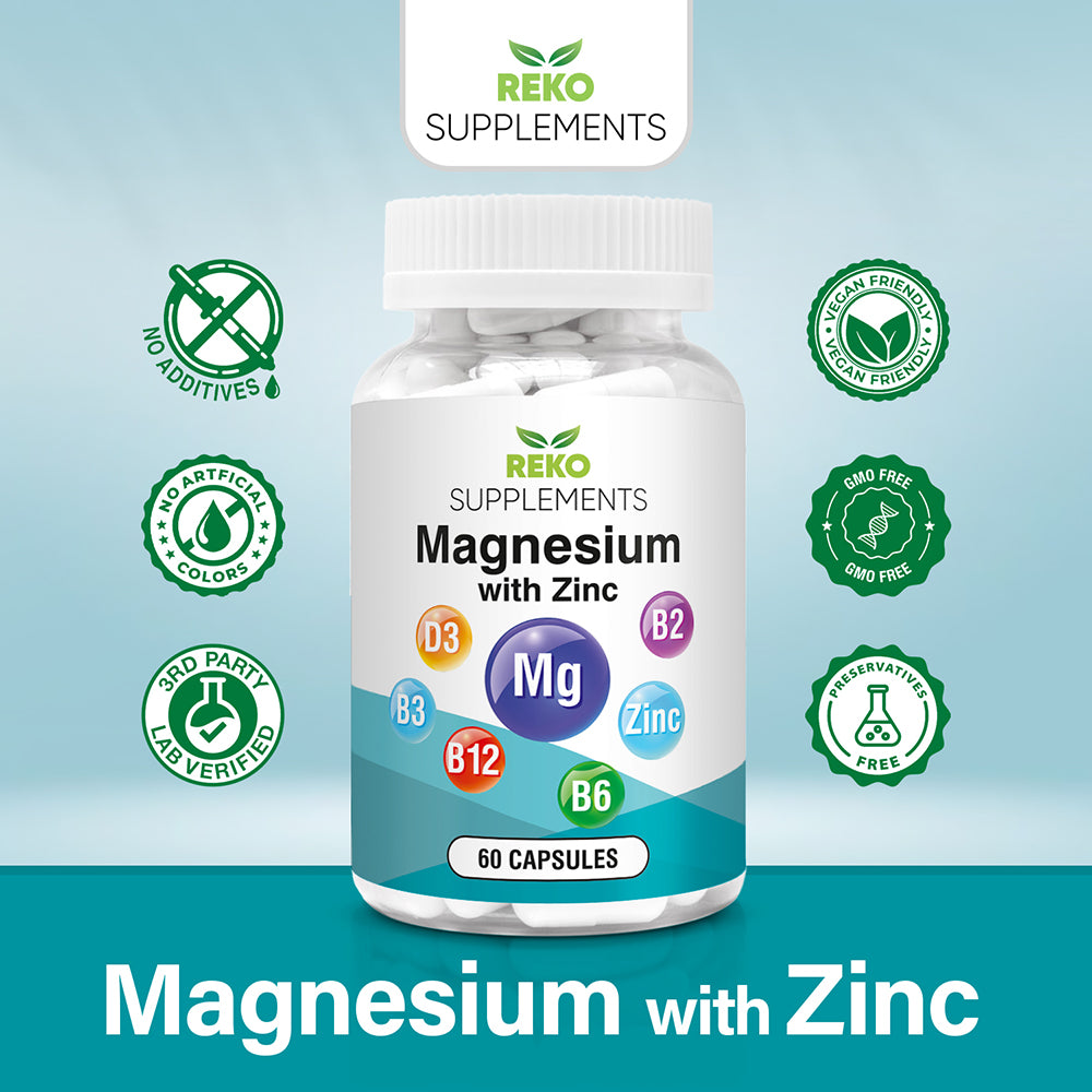 Magnesium & Zinc Complex – 60 Capsules