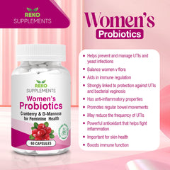 Women,s Probiotics 60 Capsules